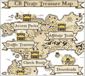 cb pirate treasure map